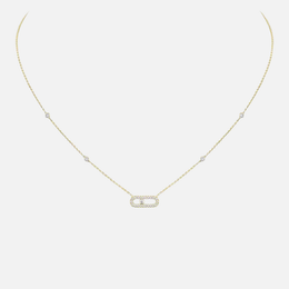 Move Uno Pave Necklace