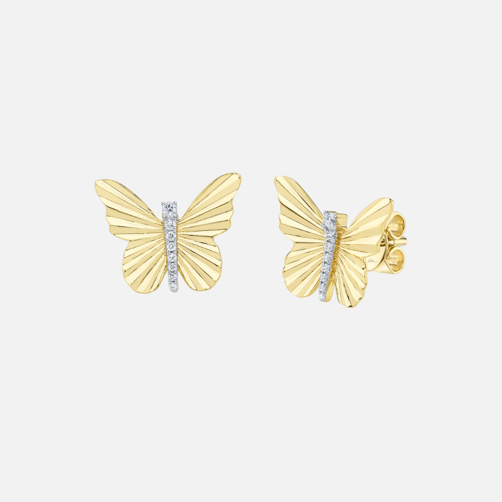 Butterfly Stud Earrings
