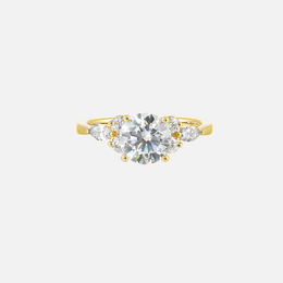 14k Yellow Gold Semi-Mount