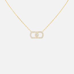 So Move Pave Diamond Necklace
