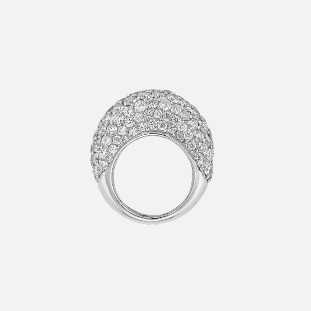 Diamond Dome Bubble Ring
