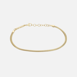 Gold Small Snake Chain Bracelet