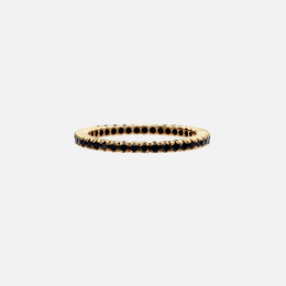 Prong Black Diamond Stacking Band