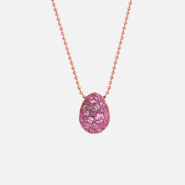 Rhodolite Bahia Pendant and Necklace