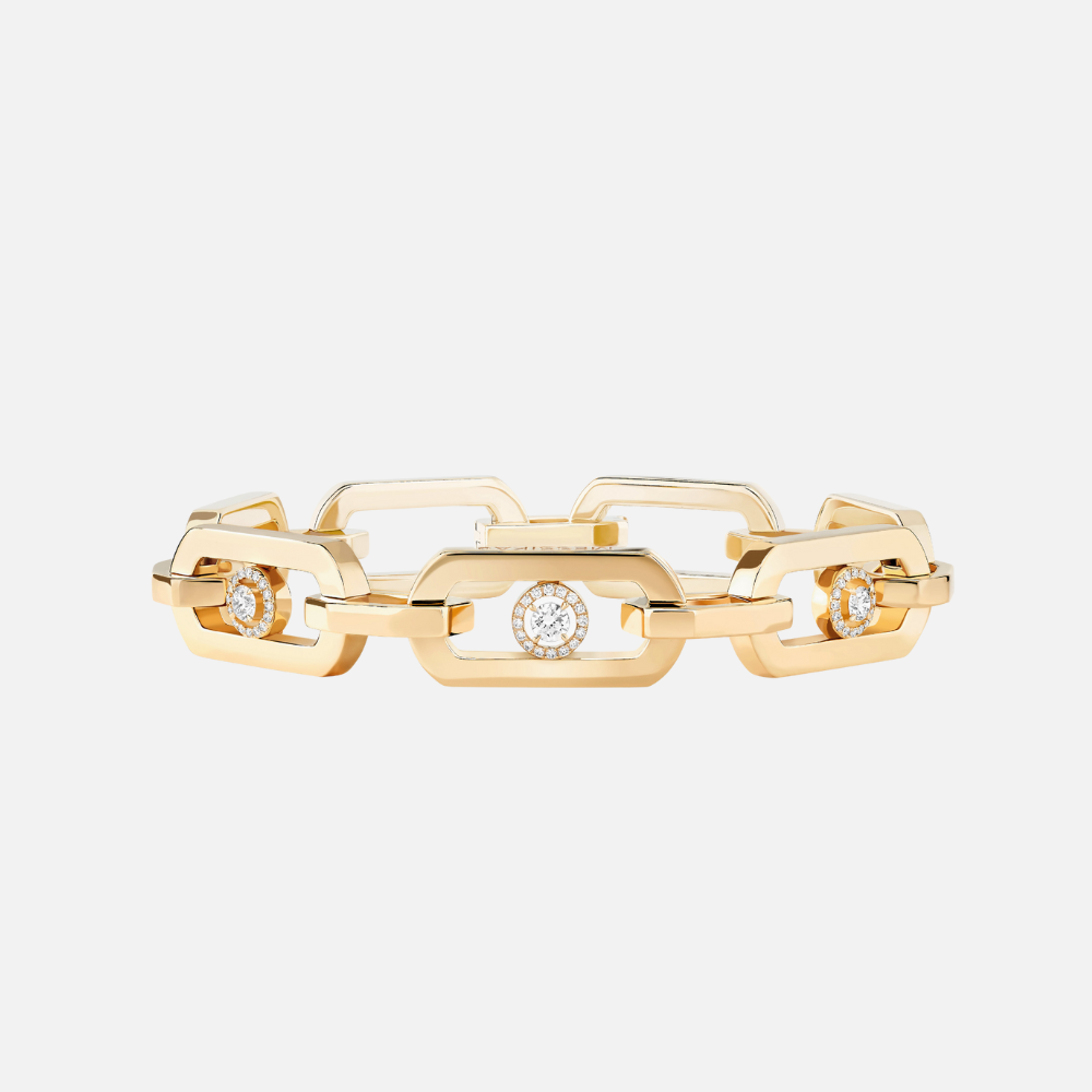 Messika So Move XL Yellow Gold Diamond Bracelet