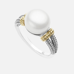Luna Caviar Pearl Statement Ring