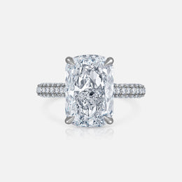 5.03 Cushion in the Modern Triple Pave