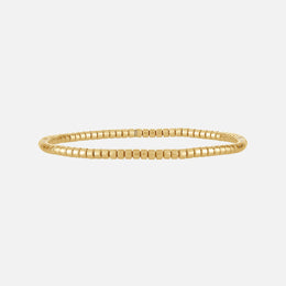Tresore Square Beaded Stretch Bracelet