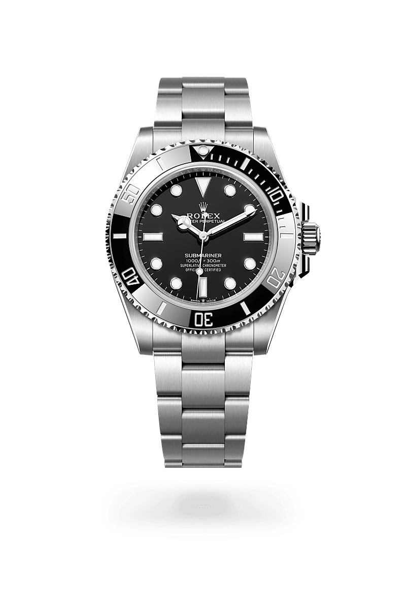 Rolex Submariner in Oystersteel and Black Dial, M124060-0001 | Razny Jewelers