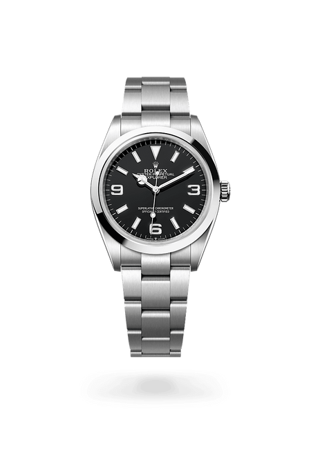 Rolex Explorer in Oystersteel and Black Dial, M124270-0001 | Razny Jewelers