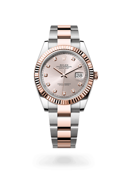 Rolex Datejust 41 in Everose Rolesor and Chocolate Dial, M126331-0007 | Razny Jewelers