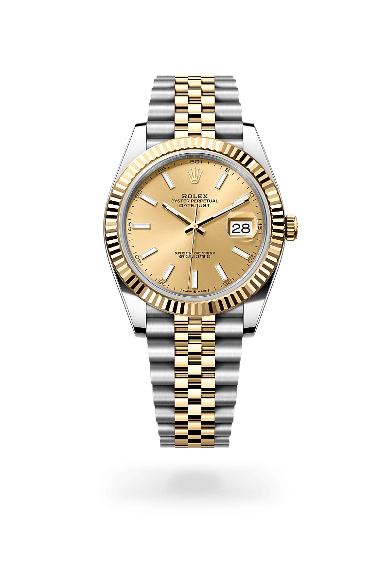 Rolex Datejust 41 in Yellow Rolesor and Champagne-colour Dial, M126333-0010 | Razny Jewelers