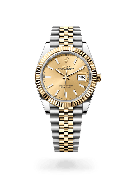 Rolex Datejust 41 in Yellow Rolesor and Champagne-colour Dial, M126333-0010 | Razny Jewelers