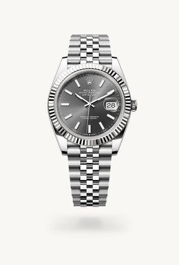 Rolex Datejust 41 White Rolesor - combination of Oystersteel and white gold, M126334-0014