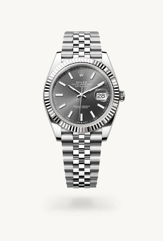 Rolex Datejust 41 White Rolesor - combination of Oystersteel and white gold, M126334-0014