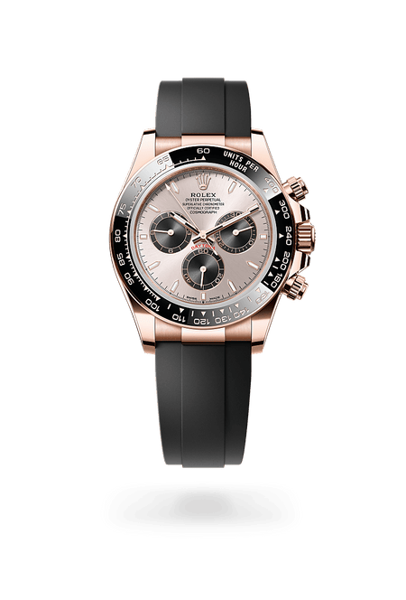 Rolex Cosmograph Daytona in Everose Gold and Sundust and bright black Dial, M126515LN-0006 | Razny Jewelers