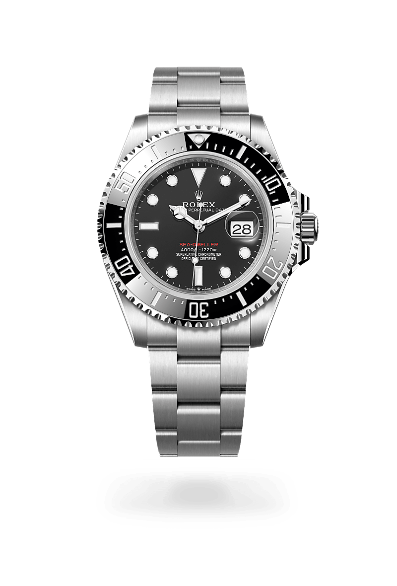 Rolex Sea-Dweller in Oystersteel and Intense Black Dial, M126600-0002 | Razny Jewelers
