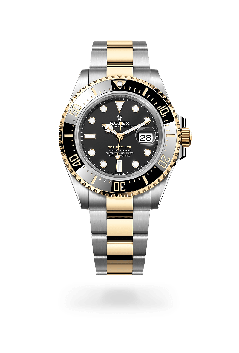 Rolex Sea-Dweller in Yellow Rolesor and Intense Black Dial, M126603-0001 | Razny Jewelers