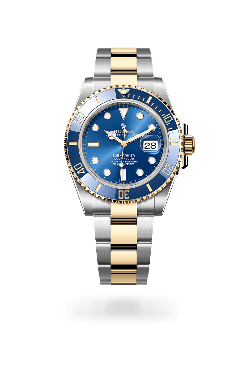 Rolex Submariner in Yellow Rolesor and Royal Blue Dial, M126613lb-0002 | Razny Jewelers