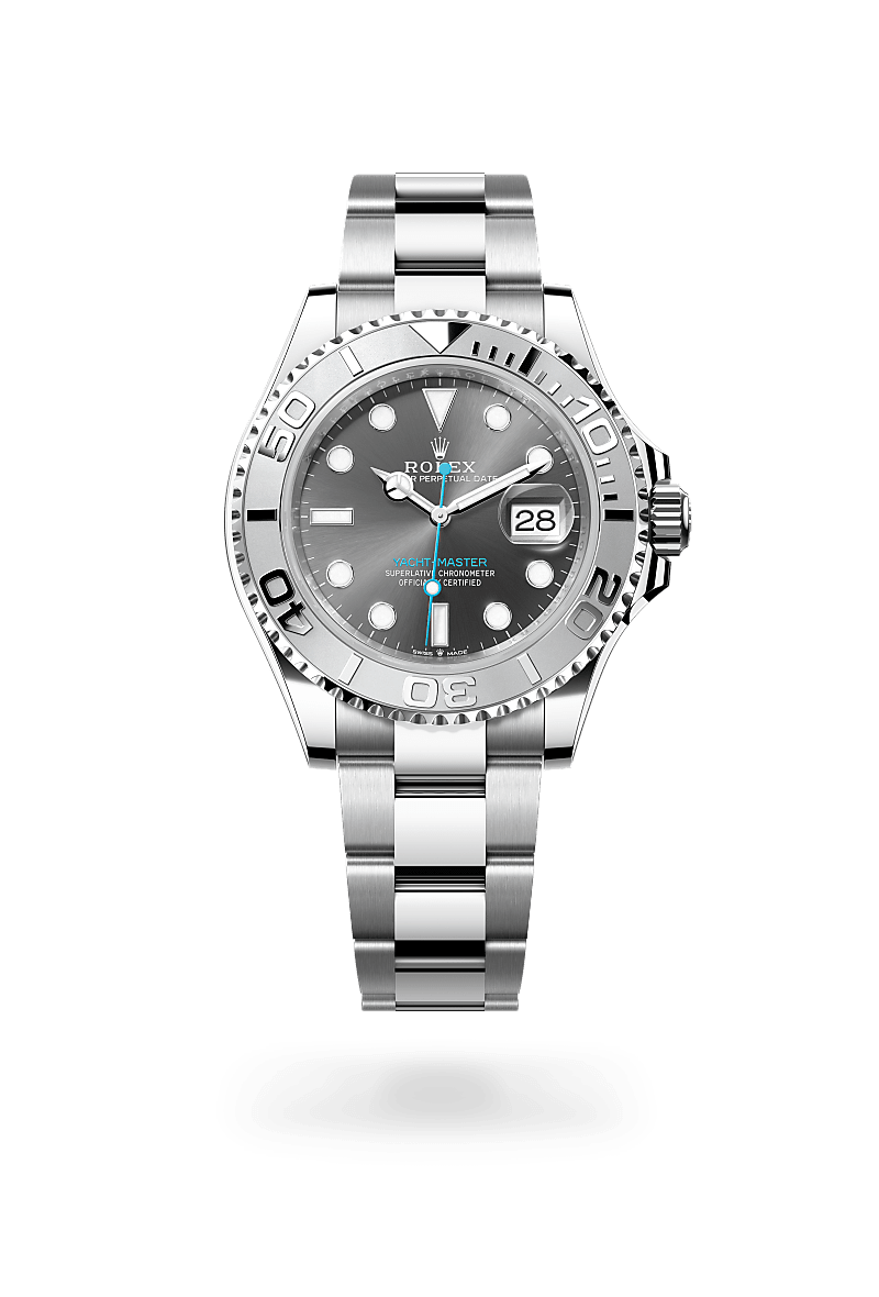Rolex Yacht-Master in Rolesium and Slate Dial, M126622-0001 | Razny Jewelers