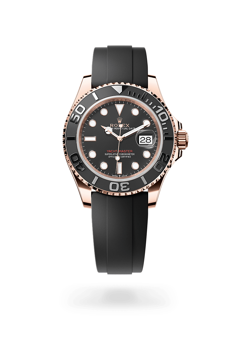 Rolex Yacht-Master in Everose Gold and Intense Black Dial, M126655-0002 | Razny Jewelers