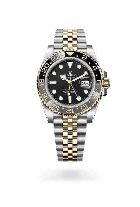 Rolex GMT-Master II in Yellow Rolesor and Black Dial, M126713GRNR-0001 | Razny Jewelers