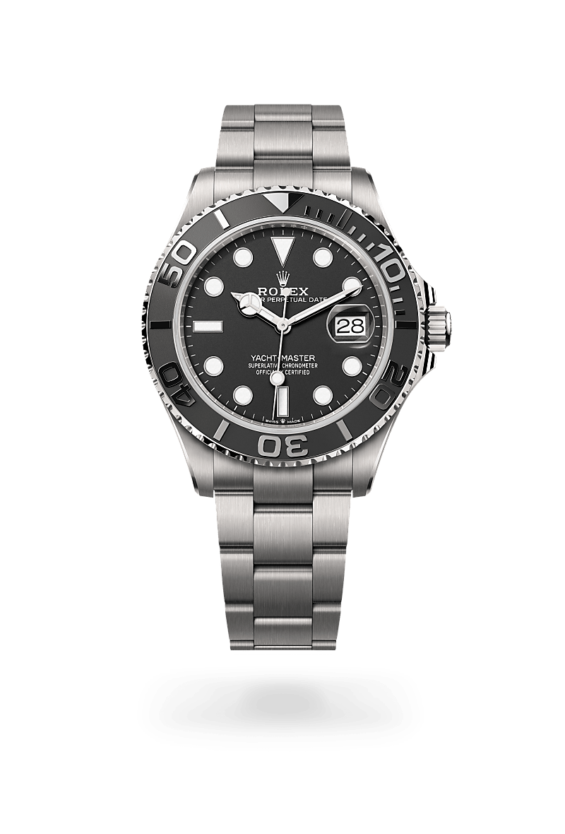Rolex Yacht-Master in RLX titanium and Intense Black Dial, M226627-0001 | Razny Jewelers