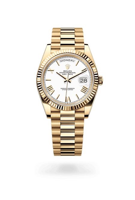 Rolex Day-Date 40 in Yellow Gold and White Gold, M228238-0042 | Razny Jewelers