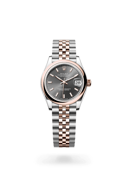 Rolex Datejust 31 in Everose Rolesor in Slate Dial, M278241-0018 | Razny Jewelers