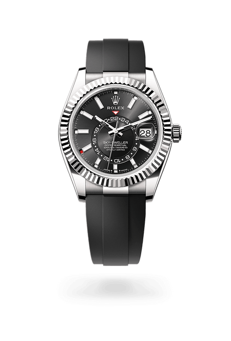 Rolex Sky-Dweller in White Gold and Bright Black Dial, m336239-0002 | Razny Jewelers