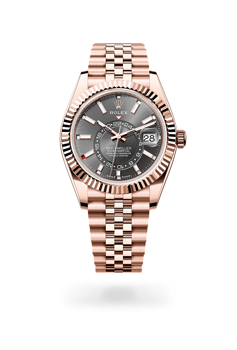 Rolex Sky-Dweller in Everose Gold and Slate Dial, M336935-0008 | Razny Jewelers