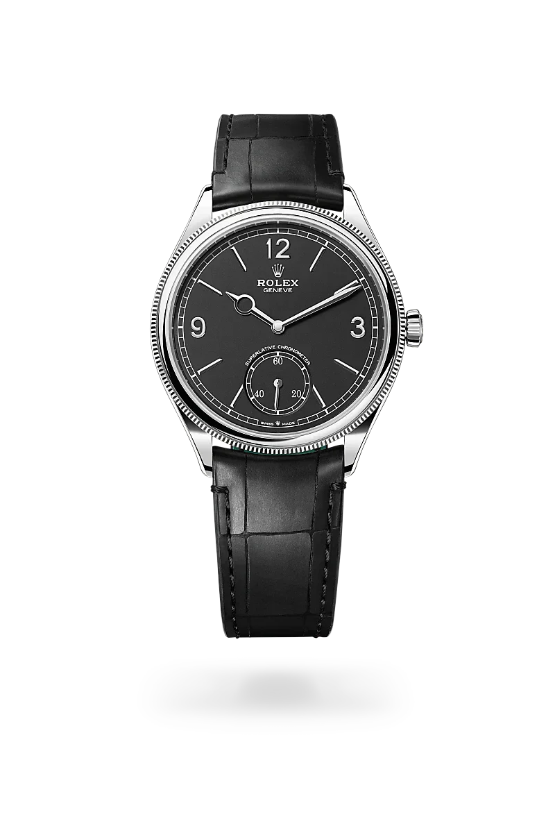 Rolex 1908 in White Gold and Intense Black Dial, M52509-0002 | Razny Jewelers