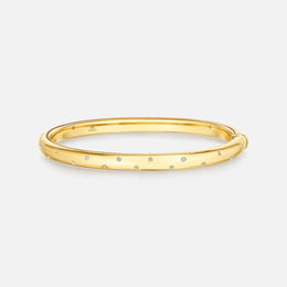 Orbit Gold Diamond Bracelet
