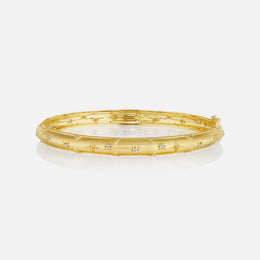 Star Gazer Diamond Bangle