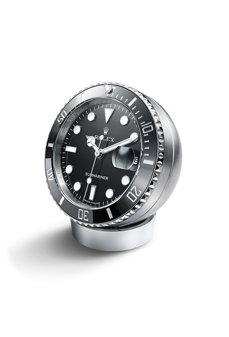 Rolex Submariner Date desk clock in stainless steel, C909010LN-0001 at Razny Jewelers