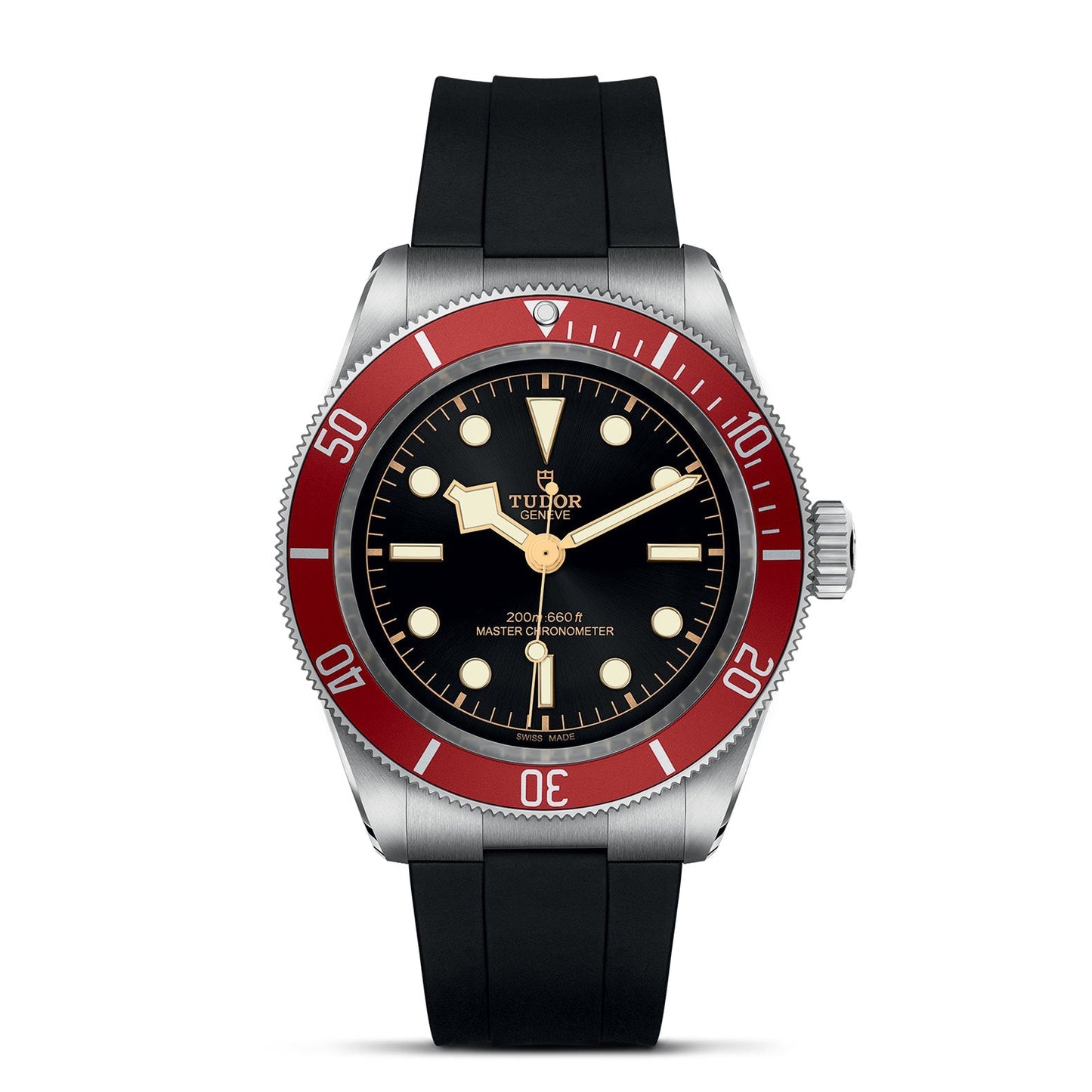 TUDOR Black Bay M7941A1A0RU-0002 – 41mm Steel with Rubber Strap